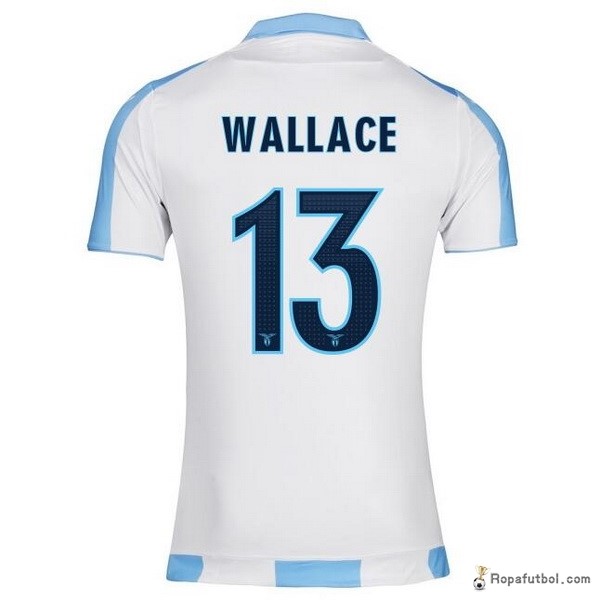 Camiseta Lazio Replica Segunda Ropa Wallace 2017/18